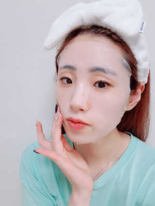 메디힐-엔엠에프＆티트리 안티더스트 카밍 마스크 — 5점을 준 리뷰어가 2019년 2월 올린 사용 사진
