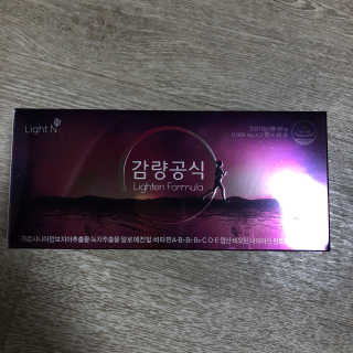 [감량공식] 다이어트 건강기능식품 — 5점을 준 리뷰어가 2019년 12월 올린 사용 사진