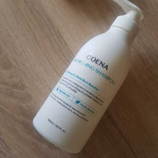 코에나샴푸 500ml — 5점을 준 리뷰어가 2019년 8월 올린 사용 사진