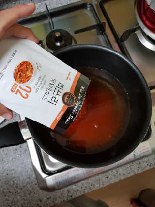 미쓰리떡볶이 just 10 min 패키지 — 4.83점을 준 리뷰어가 2018년 5월 올린 사용 사진