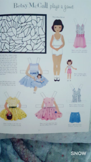 moRan 미국 빈티지 종이인형 American Paper Doll — 1.5점을 준 리뷰어가 2016년 8월 올린 사용 사진