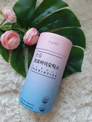눈길 프로바이오틱스 눈길 콜라겐 프로바이오틱스 — 5점을 준 리뷰어가 2019년 11월 올린 사용 사진