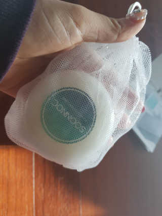 순녹 아쿠아 클렌징바 — 5점을 준 리뷰어가 2019년 3월 올린 사용 사진