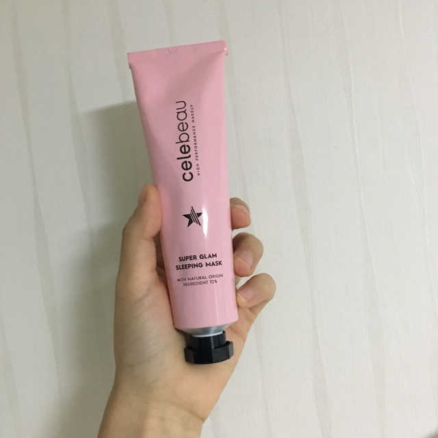 셀레뷰 슈퍼 글램 슬리핑 마스크 리뷰 사진
