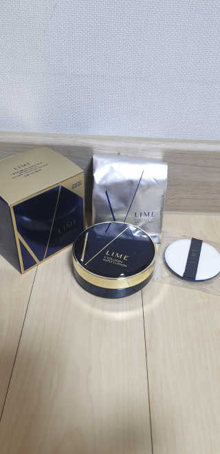라임코스메틱 V 콜라겐 앰플 쿠션 — 5점을 준 리뷰어가 2019년 12월 올린 사용 사진