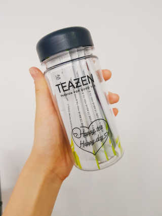 티젠 레몬밤 + 마이보틀 — 4점을 준 리뷰어가 2018년 7월 올린 사용 사진