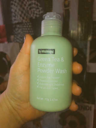 바이 위시트랜드 Green Tea Powder Wash — 5점을 준 리뷰어가 2017년 12월 올린 사용 사진