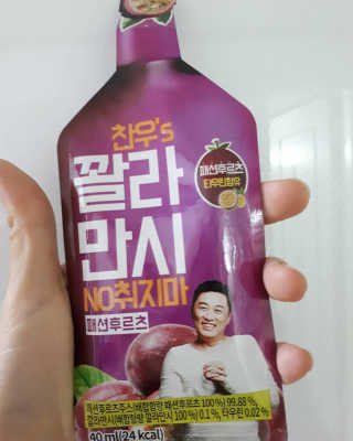 정찬우 꽐라만시 [찬우s]꽐라만시 패션후르츠 — 5점을 준 리뷰어가 2019년 5월 올린 사용 사진