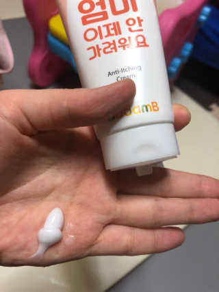 도담비 안티 이칭 아기 크림 90ml — 5점을 준 리뷰어가 2018년 9월 올린 사용 사진