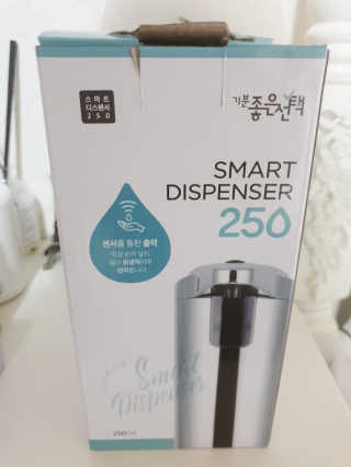 기분좋은선택 스마트 디스펜서 250 — 5점을 준 리뷰어가 2019년 10월 올린 사용 사진