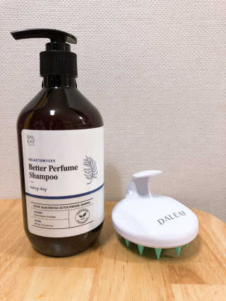 달리프 베러 퍼퓸 샴푸 1000ml 레이니데이 or 일랑로즈 — 5점을 준 리뷰어가 2019년 12월 올린 사용 사진