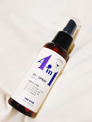 강아지스토리 포인원 모이스처 미스트 100ml — 4.5점을 준 리뷰어가 2018년 10월 올린 사용 사진