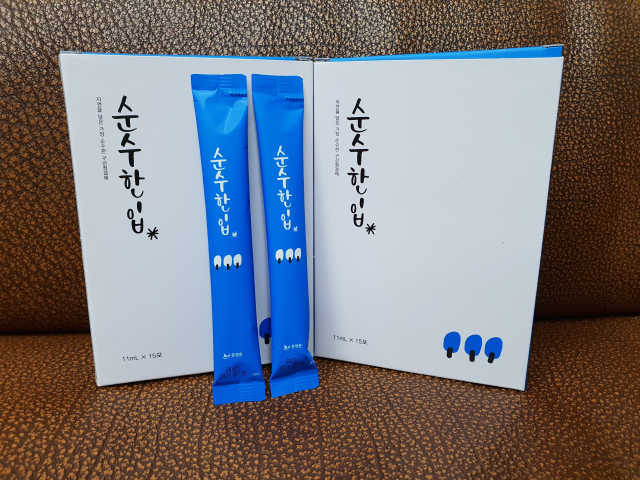 순수한입 네추럴 스틱가글 리뷰 사진