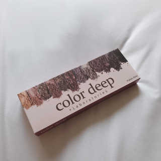 컬러딥 12색 글램샤인 아이섀도우 팔레트 — 3점을 준 리뷰어가 2020년 2월 올린 사용 사진