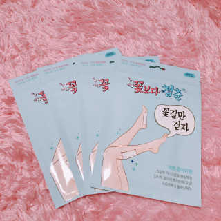 꽃보다청춘 꽃길만걷자 종아리패치 — 5점을 준 리뷰어가 2018년 5월 올린 사용 사진