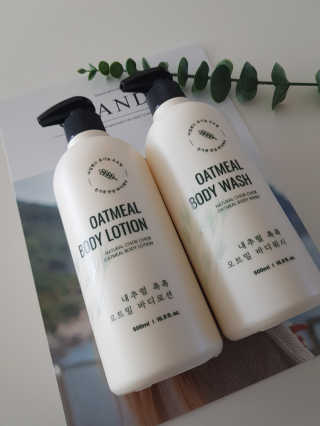 (주)에네스티 내추럴 촉촉  오트밀 바디워시 500ml — 5점을 준 리뷰어가 2019년 12월 올린 사용 사진