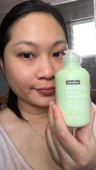 바이 위시트랜드 Green Tea Powder Wash — 4.5점을 준 리뷰어가 2018년 1월 올린 사용 사진