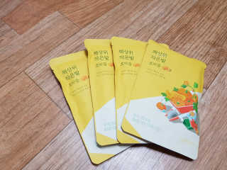 랩노쉬 책상위 작은밭 호박즙 — 4.67점을 준 리뷰어가 2017년 7월 올린 사용 사진