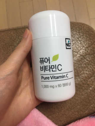 네츄럴굿띵스 퓨어 비타민C 30일분 — 4점을 준 리뷰어가 2018년 11월 올린 사용 사진