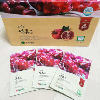 [하이헬스] 정말 진하고 맛있는 유기농 석류즙 30포 — 5점을 준 리뷰어가 2019년 11월 올린 사용 사진