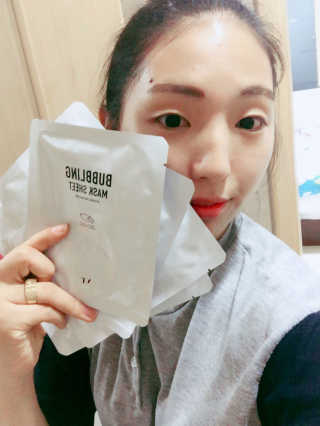 브이티 코스메틱 버블링 마스크 (5장) — 4점을 준 리뷰어가 2016년 10월 올린 사용 사진