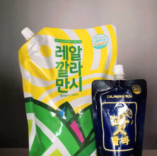[바로푸드] 레알깔라만시1팩 + 맛깔라5팩 + 보틀1병 — 5점을 준 리뷰어가 2019년 7월 올린 사용 사진