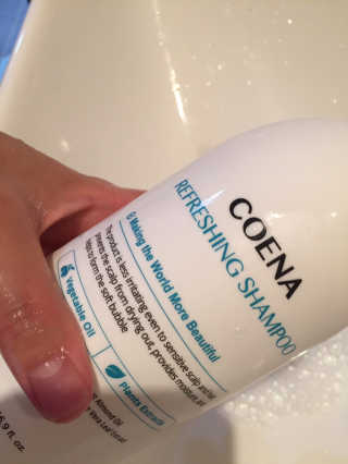 코에나샴푸 500ml — 3.5점을 준 리뷰어가 2019년 8월 올린 사용 사진