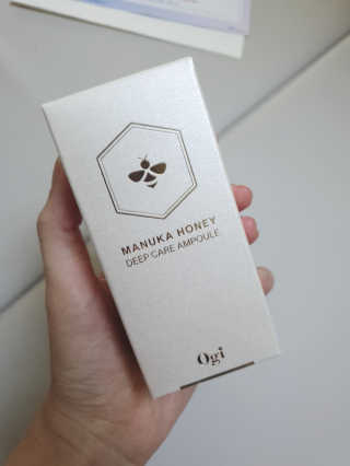 오지아이 마누카 허니 딥 케어 앰플 40ml — 3.5점을 준 리뷰어가 2019년 12월 올린 사용 사진