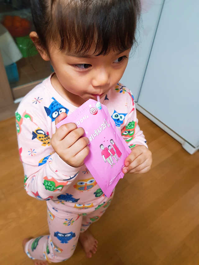 찬이네_사과즙 1BOX 50개입 리뷰 사진