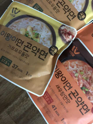 아임웰 이왕이면 곤약면 2종 — 4점을 준 리뷰어가 2019년 10월 올린 사용 사진