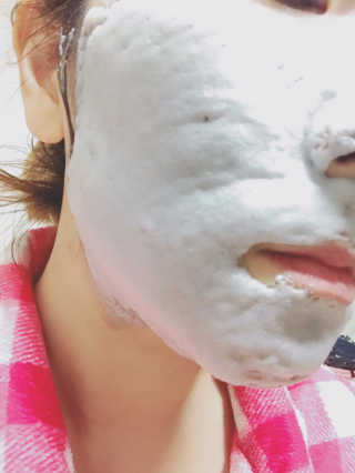 카오리온코스메틱스 프리미엄 블랙헤드 O2 버블 모공팩 — 5점을 준 리뷰어가 2018년 10월 올린 사용 사진