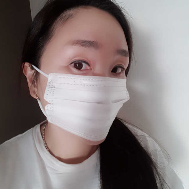 청정일기 개별포장 일회용마스크 화이트 리뷰 사진