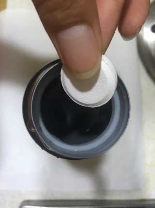 [에코앤드]이지톡톡 버블클리너 1종세척제 — 4점을 준 리뷰어가 2019년 8월 올린 사용 사진