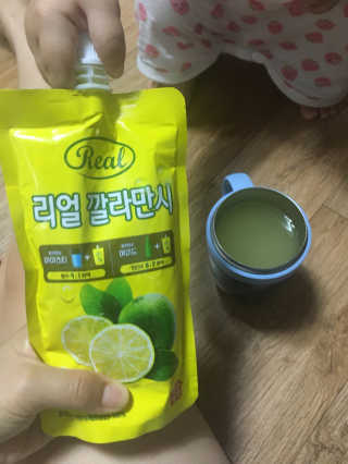 장수농가 리얼깔라만시 — 3.5점을 준 리뷰어가 2018년 6월 올린 사용 사진