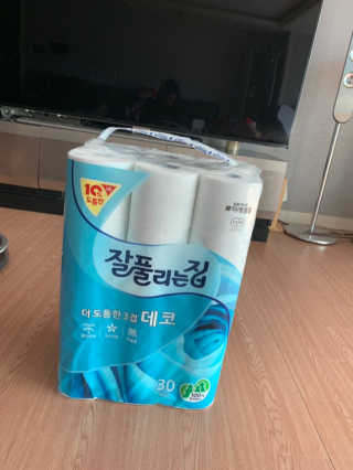 잘풀리는집 더 도톰한 3겹 데코 30롤 — 5점을 준 리뷰어가 2019년 2월 올린 사용 사진