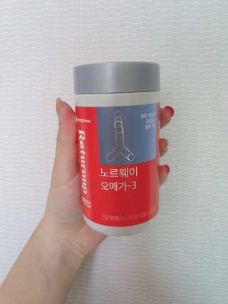 리턴업 노르웨이 오메가-3 — 5점을 준 리뷰어가 2019년 8월 올린 사용 사진