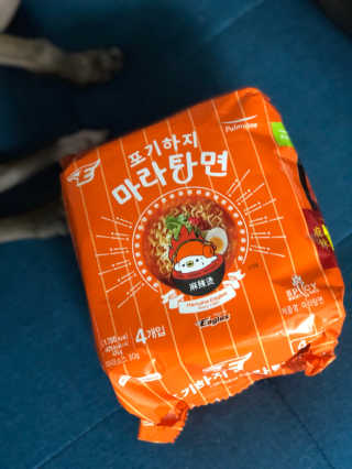 [풀무원] 포기하지 마라탕면 — 5점을 준 리뷰어가 2019년 7월 올린 사용 사진