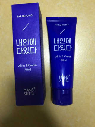 맨즈스킨 파란통 내안에다있다 — 5점을 준 리뷰어가 2017년 10월 올린 사용 사진