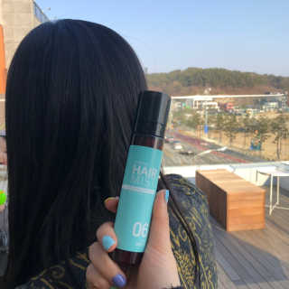 라모수 퍼퓸 소프트닝 컨디셔너 헤어 미스트 — 5점을 준 리뷰어가 2019년 1월 올린 사용 사진