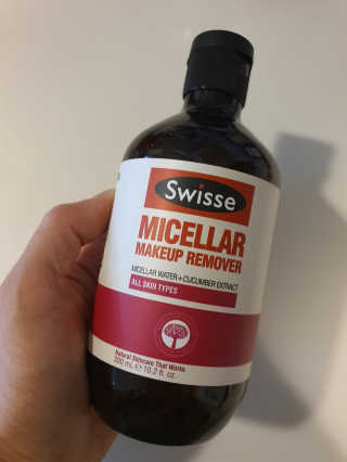 SWISSE 스위스 미셀라 메이크업 리무버 — 5점을 준 리뷰어가 2020년 1월 올린 사용 사진