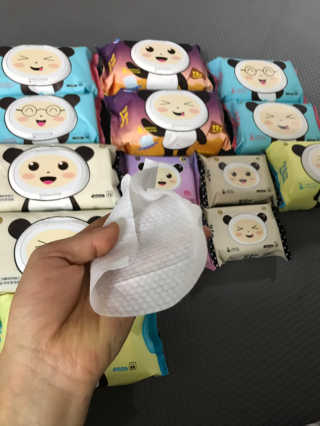 달곰이 물티슈 — 5점을 준 리뷰어가 2019년 2월 올린 사용 사진