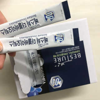 베스처 더블바이오틱스 100포 x 1박스 — 4.5점을 준 리뷰어가 2019년 7월 올린 사용 사진