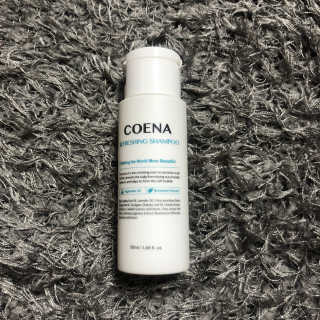 코에나샴푸 자연유래 식물성 코에나 샴푸 50ml — 5점을 준 리뷰어가 2020년 4월 올린 사용 사진