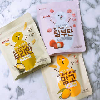 BASSAK 바삭 프리즈 크리스피 3종 — 5점을 준 리뷰어가 2020년 2월 올린 사용 사진