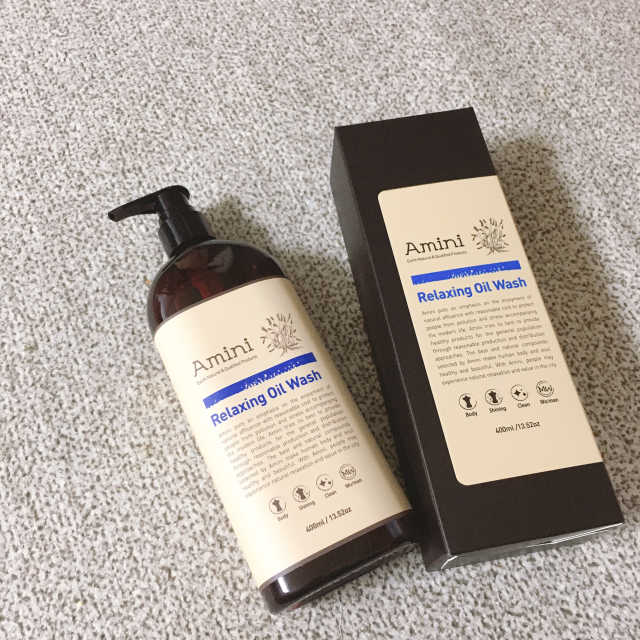 릴렉싱 오일워시 대용량 400ml 리뷰 사진