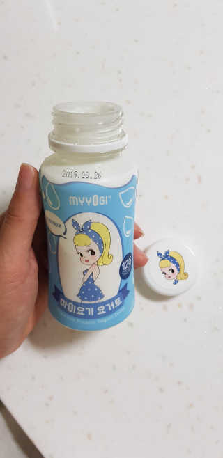 마이요기 요거트 — 4점을 준 리뷰어가 2019년 8월 올린 사용 사진