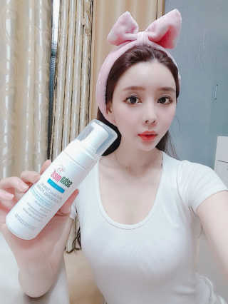 세바메드 안티박테리얼 클렌징 폼 — 4.5점을 준 리뷰어가 2020년 1월 올린 사용 사진