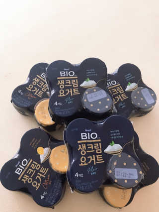 [매일 바이오] 생크림요거트 플레인 12개 + 유자 12개 — 5점을 준 리뷰어가 2019년 6월 올린 사용 사진