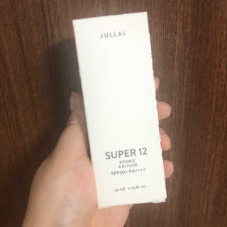 쥴라이Jullai 슈퍼 12 바운스 선 플루이드 SPF50+ PA++++ — 5점을 준 리뷰어가 2019년 8월 올린 사용 사진