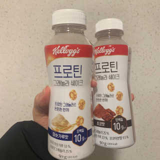 켈로그 프로틴바 멀티팩+프로틴 그래놀라 쉐이크 2종 — 5점을 준 리뷰어가 2020년 1월 올린 사용 사진